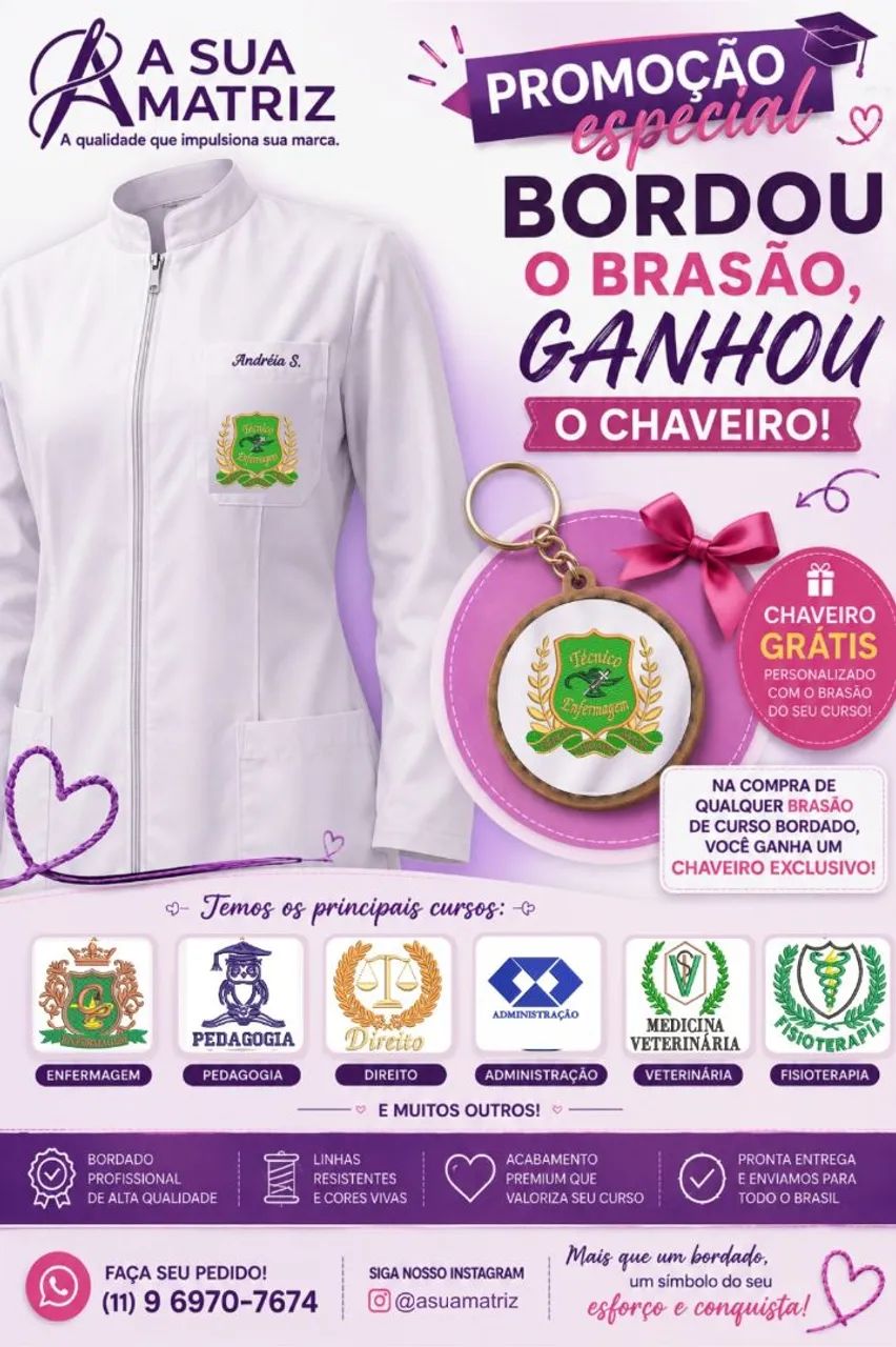 Programação de bordado
