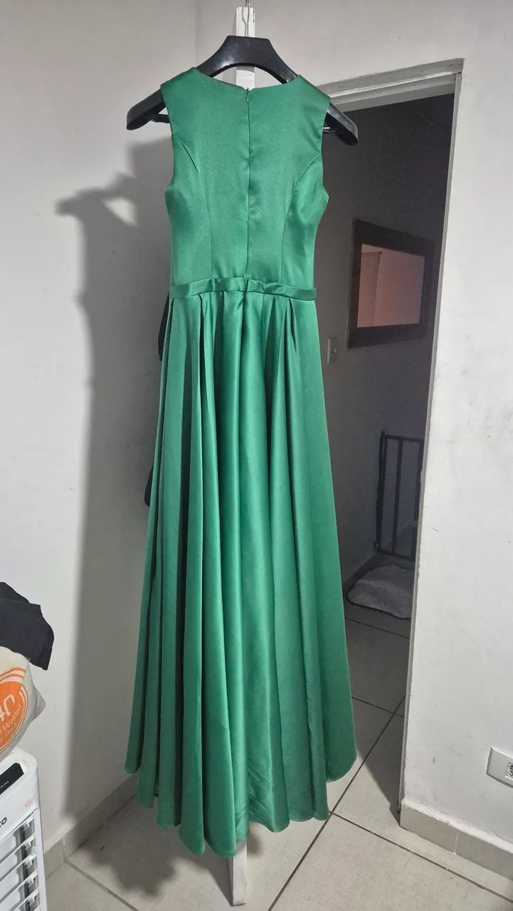 Vestido de festa cor verde - Foto 2