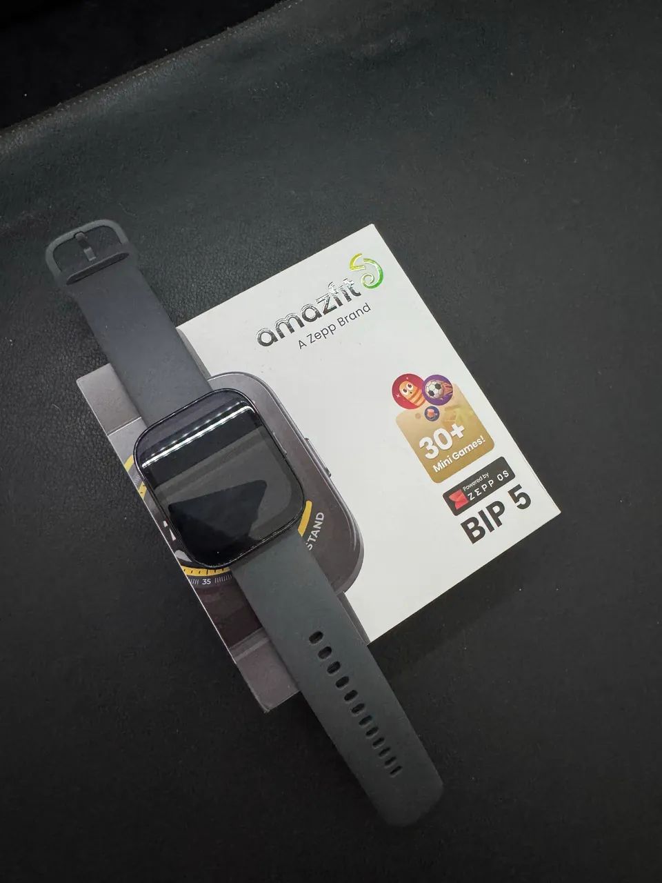 Amazfit Bip 5 - Estado de Novo | Apenas 1 mês de uso - Foto 3