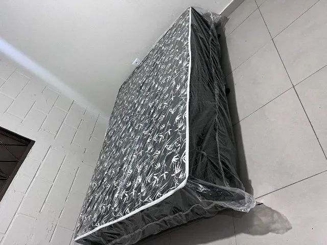 Cama Casal Com 04Cm Conjugada Nova - Oferta  - Foto 2