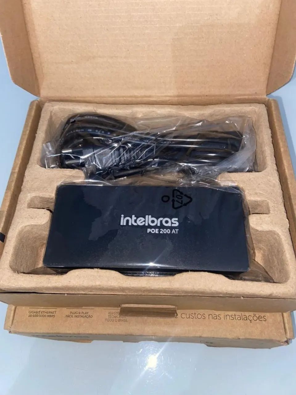 Injetor POE Intelbras  802.3af/at Gigabit  - Foto 2