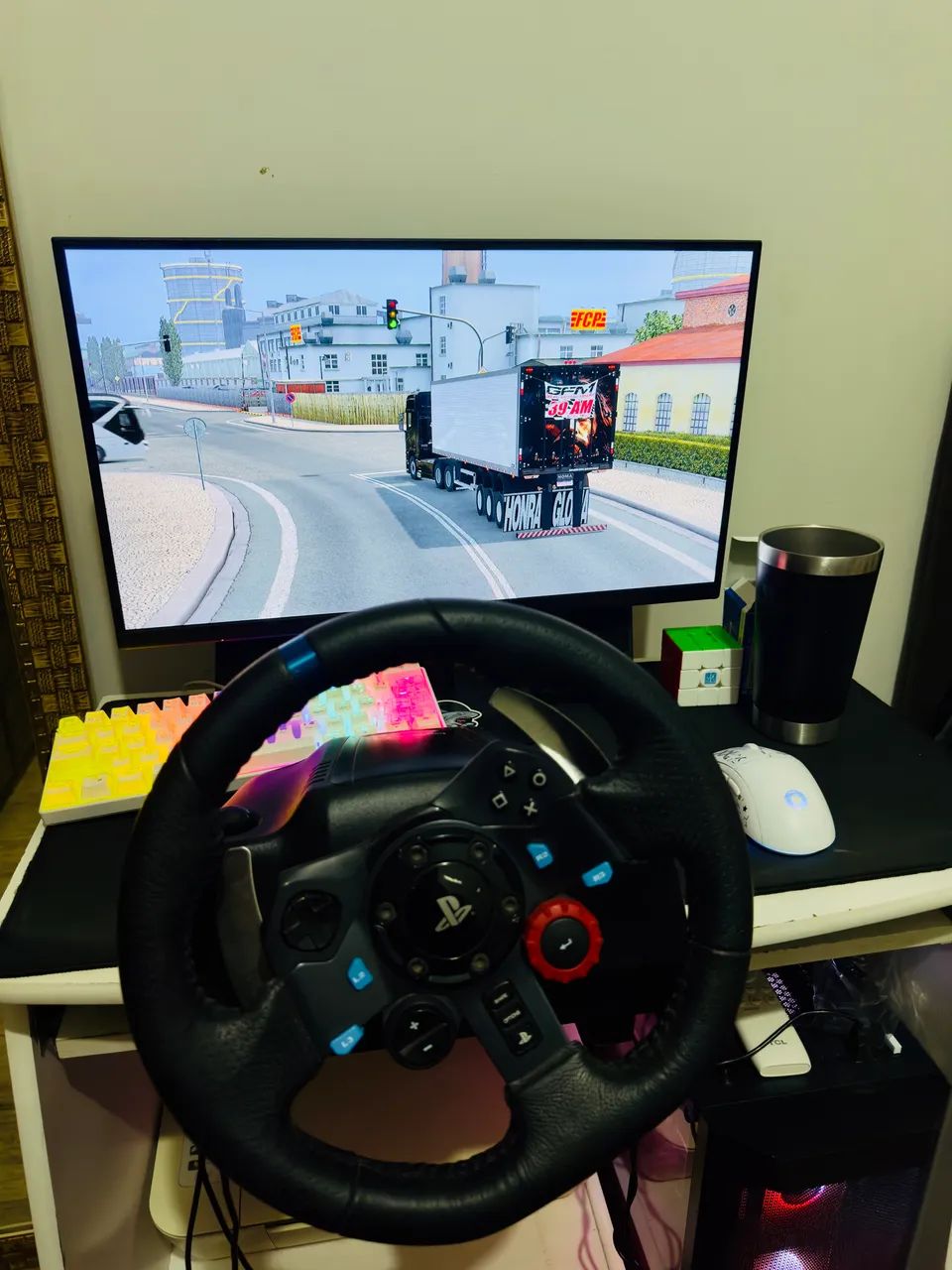 Volante G29 + Pedal - Foto 2