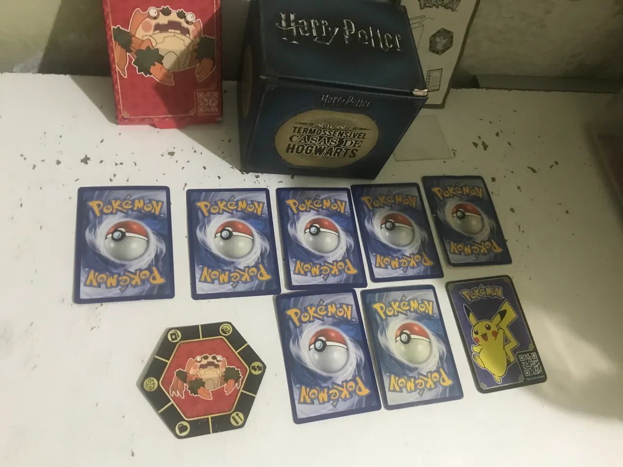 8 cartas do Pokémon por 130