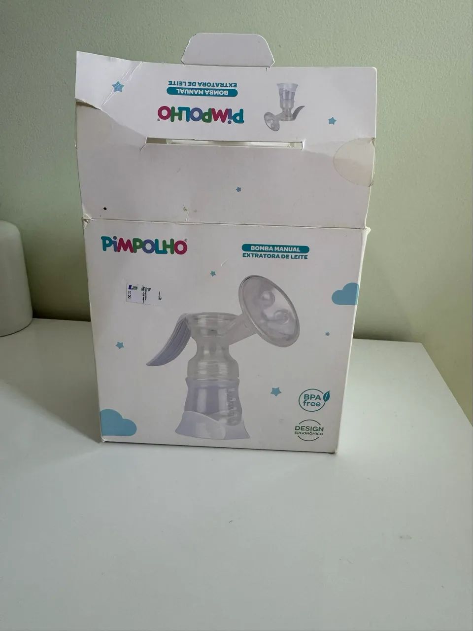 Bomba extratora de leite manual  - Foto 2
