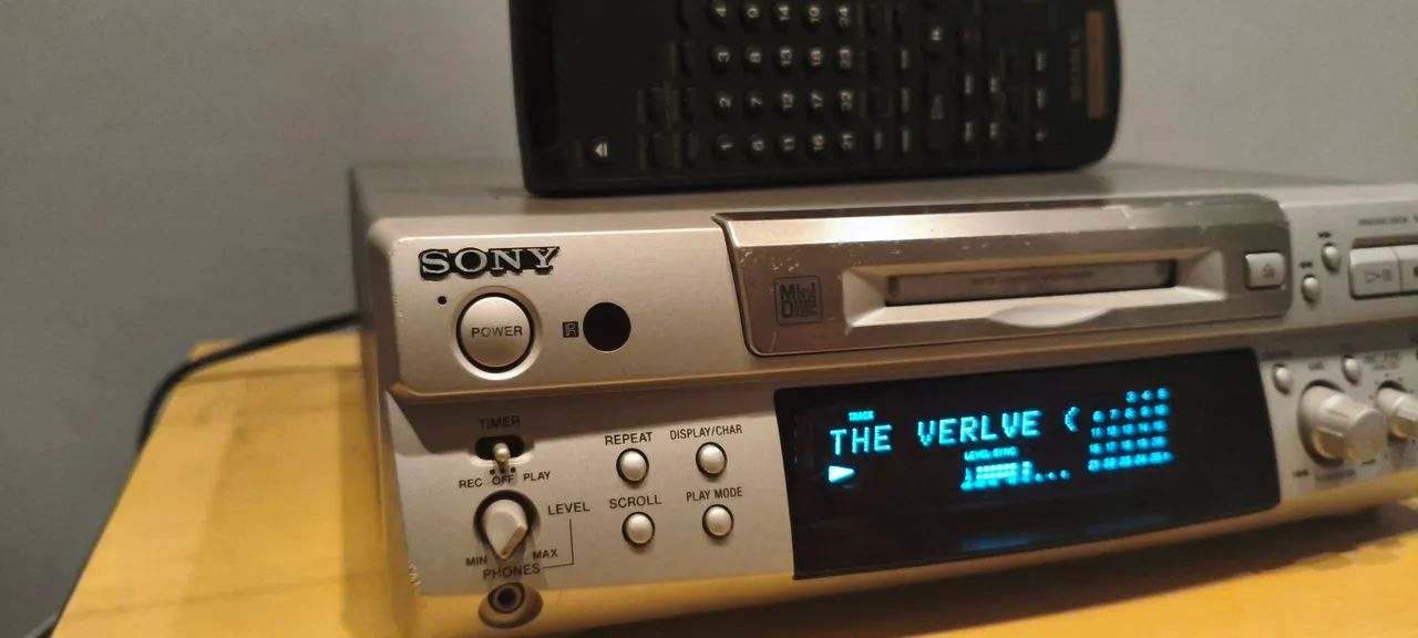MDS S38 Prata minidisc player Sony  - Foto 2