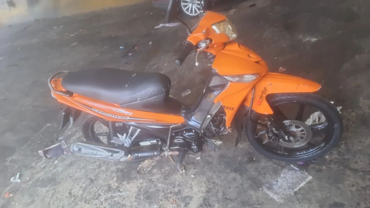 Crypton 115 ED partida pedal e elétrica  - Foto 4