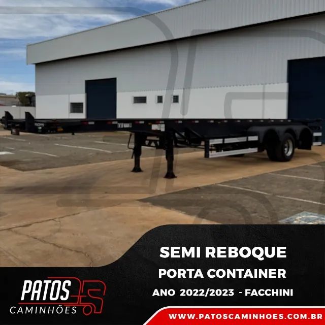 Semi Reboque Porta Container Facchini 2022/2023 - Foto 4