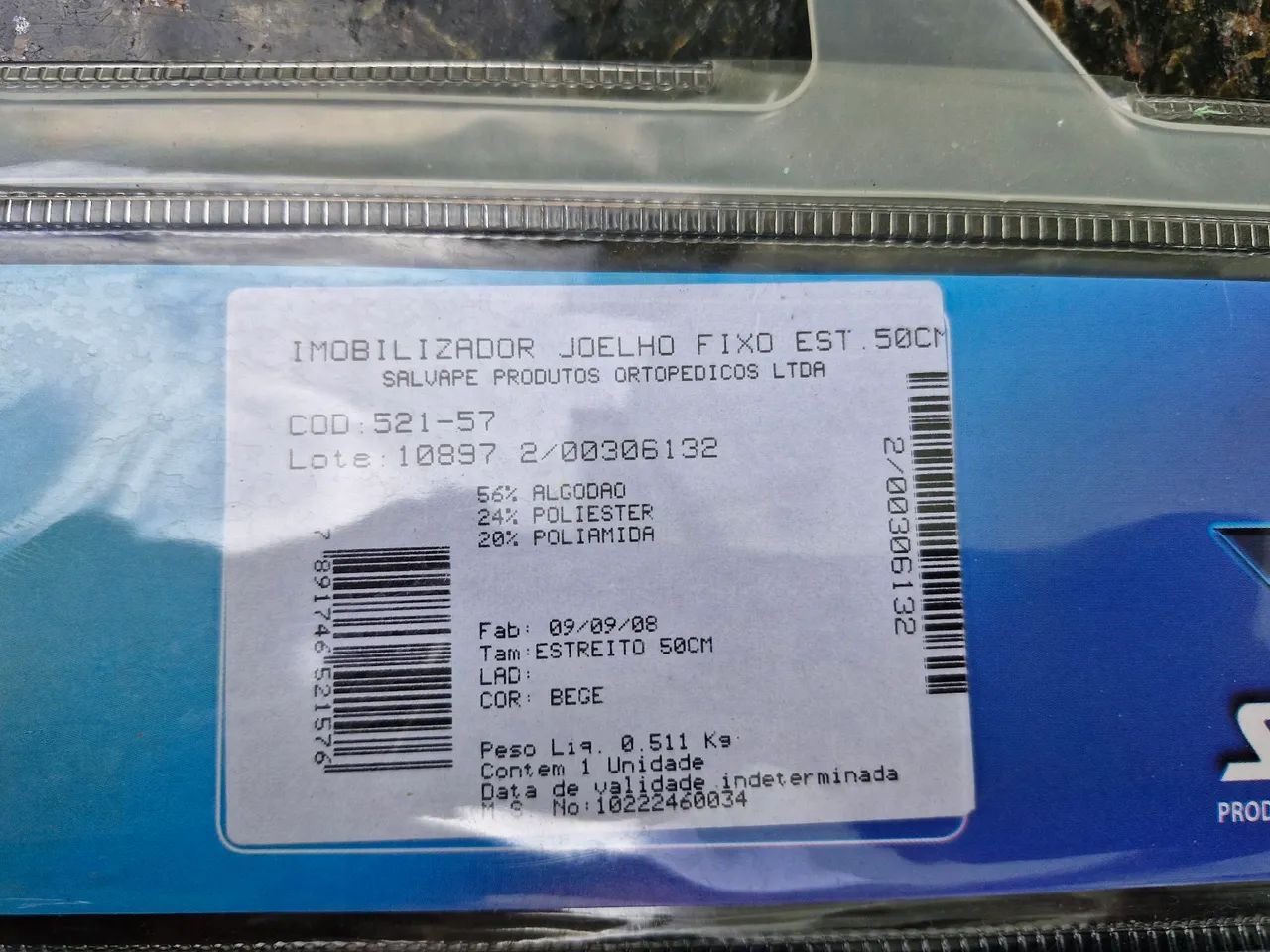 Imobilizador de joelho fixo bilateral  - Foto 4