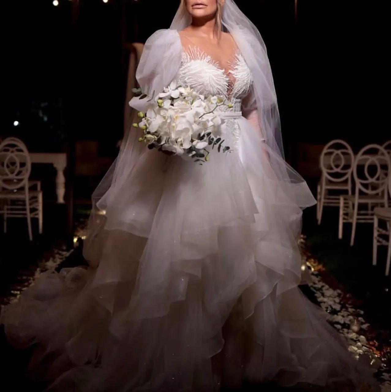 Vestido de noiva alta costura Le Spose di Milano 1