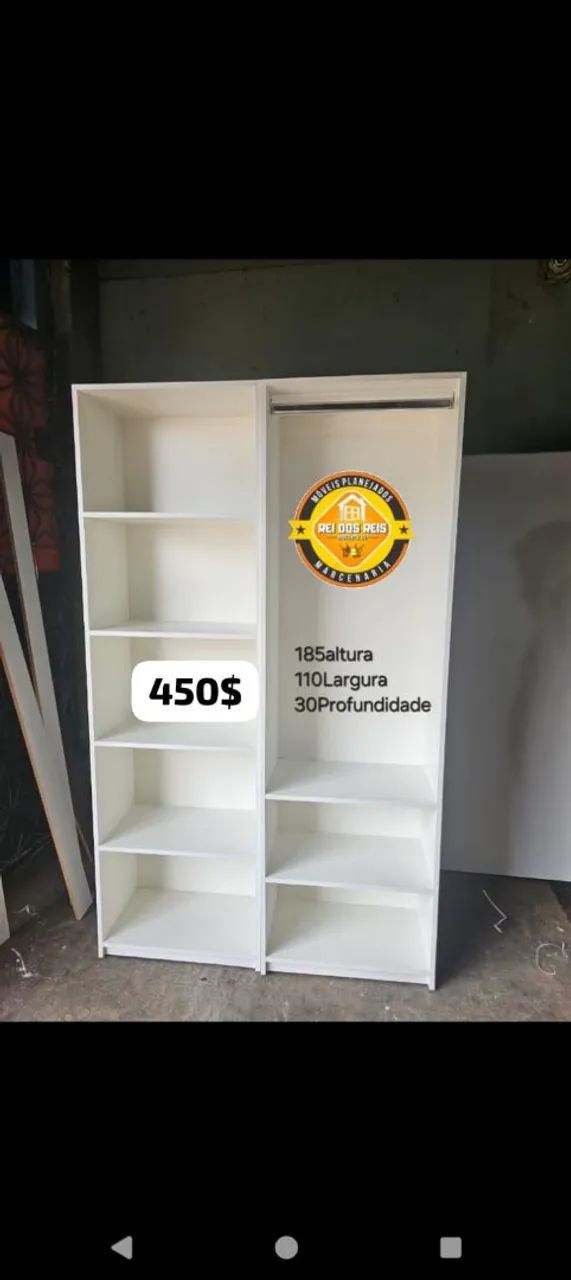 Closet solteiro e casal - Foto 3