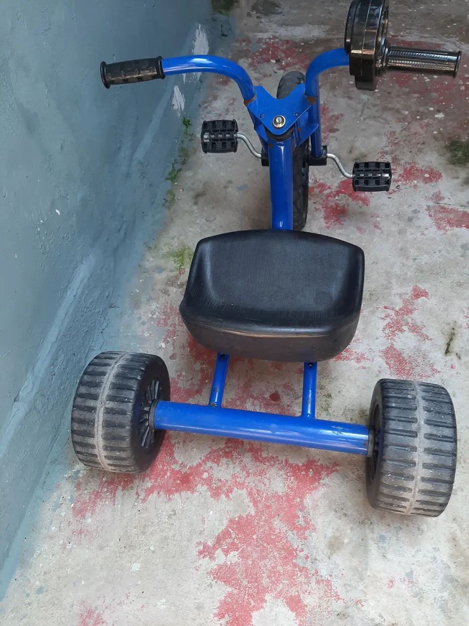 Triciclo azul  - Foto 3