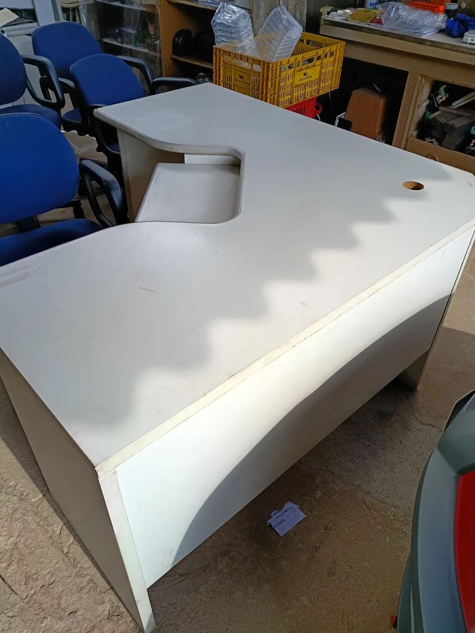 Mesa em L em Madeira  - Foto 5