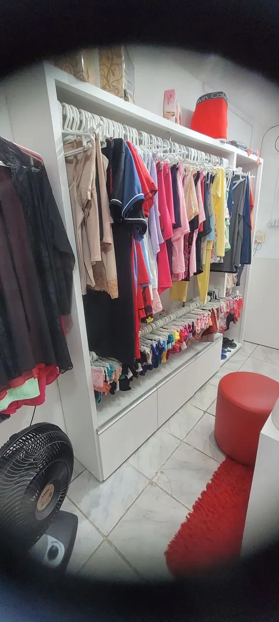 Móvel arara para confecção e calcinhas em MDF - Foto 2
