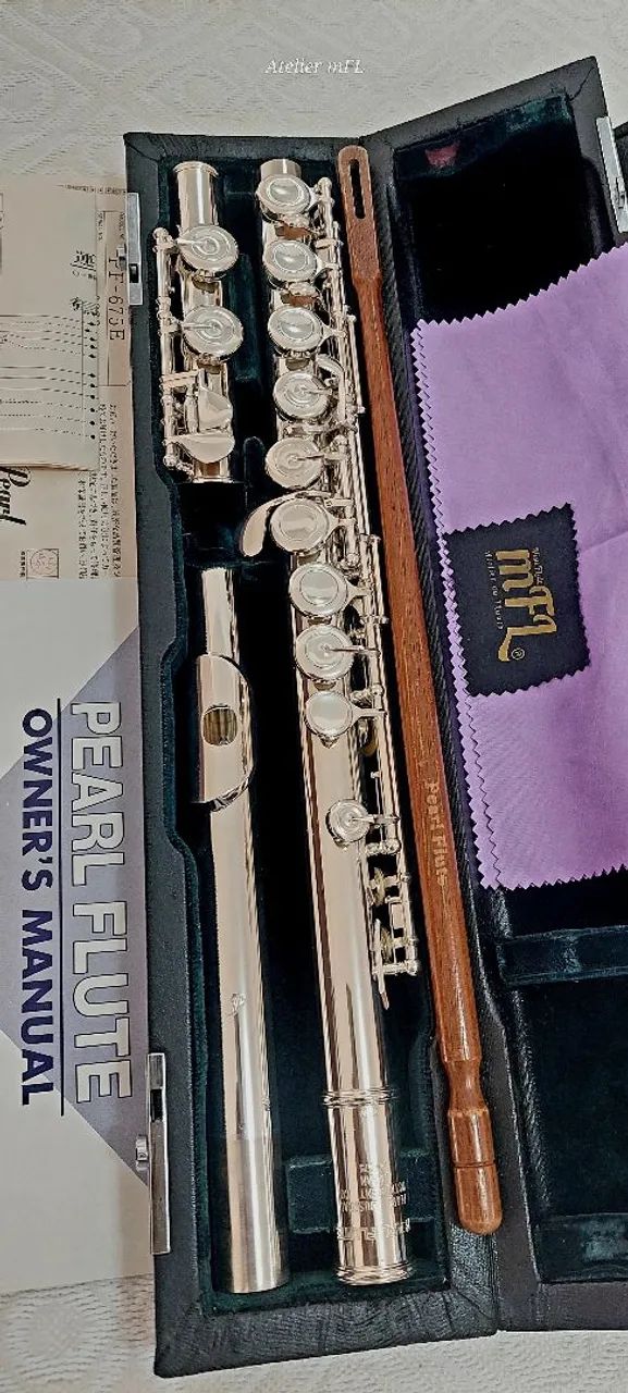 Flauta Pearl 675 Japan Atelier mFL - Instrumentos musicais - Vila