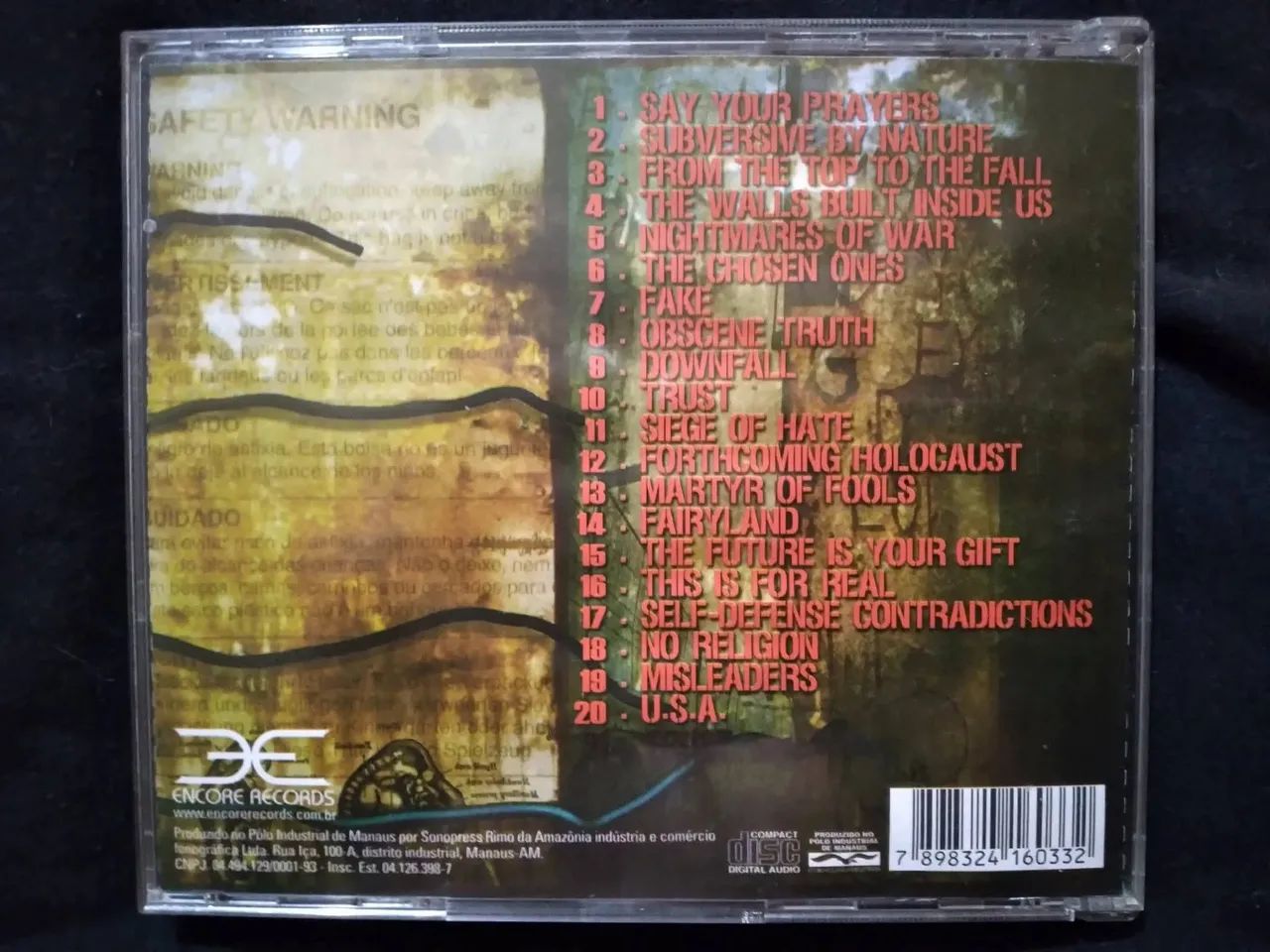 COMBO 2 CDS GRINDCORE METAL - S.O.H. E JAZZUS VS CHUCK NORRIS - Foto 2