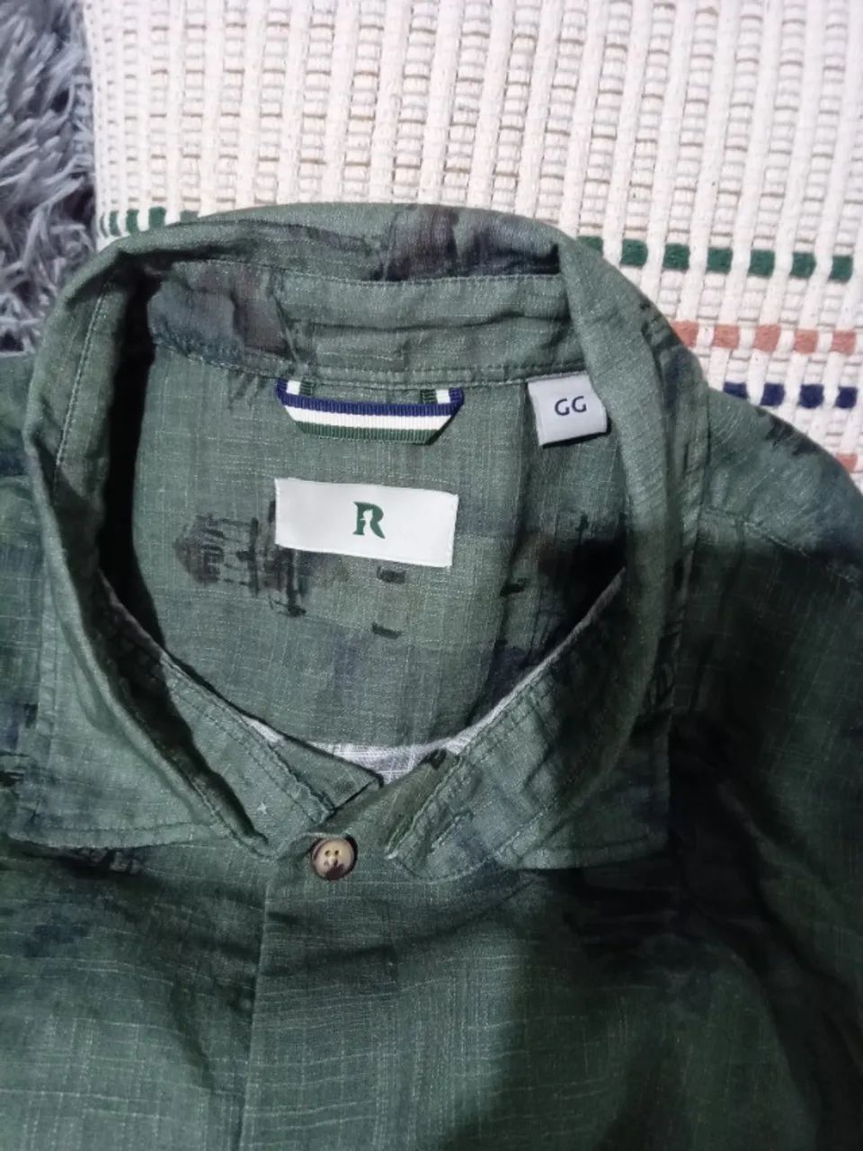 Camisa Reserva Coqueiros Verde Tam. GG - Foto 2