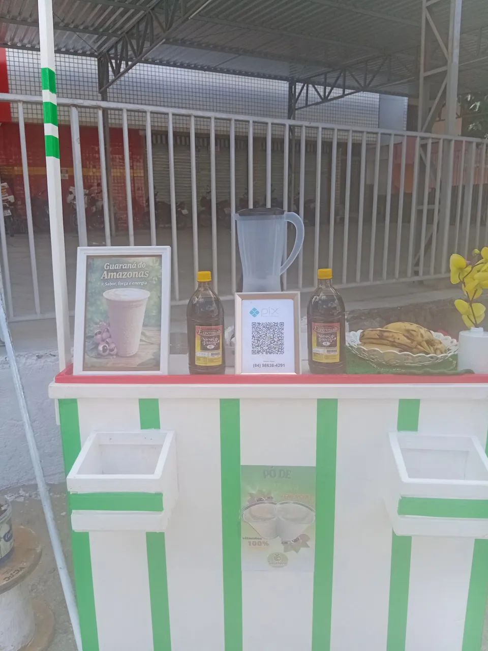 Barraca para lanches