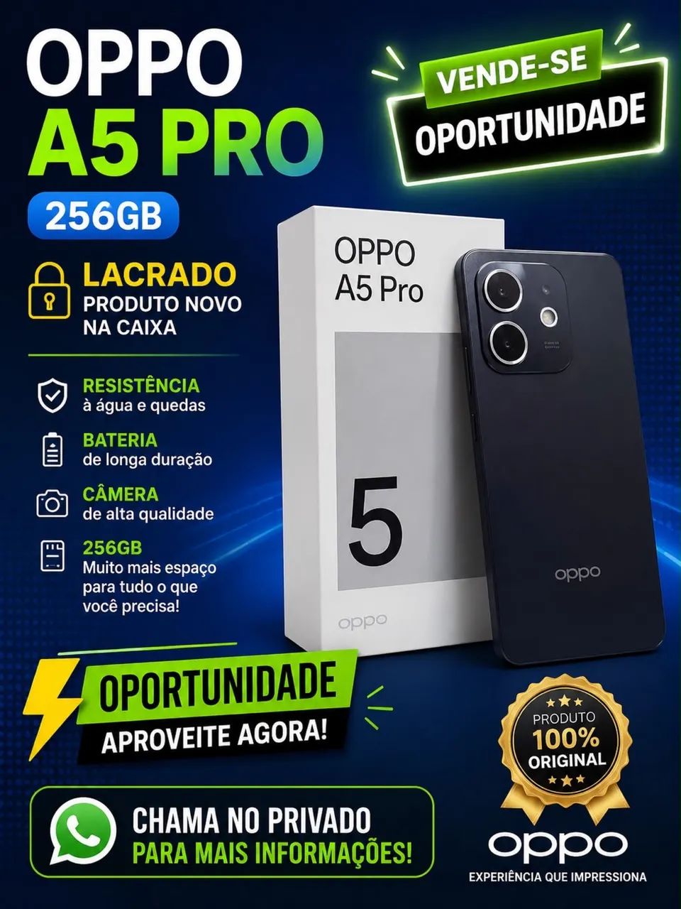 Celular OPPO A5 PRO - Foto 5