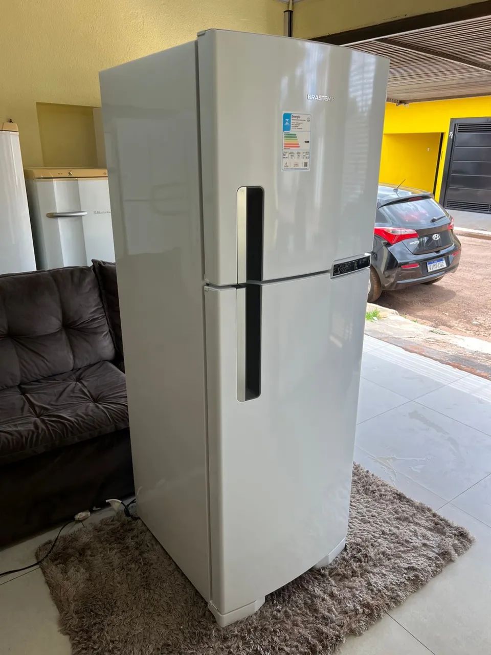 Geladeira Brastemp 375lts Frost Free 7 Meses de Uso Novinha e Completinha - Entrego - Foto 5