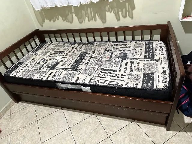 Cama de madeira  - Foto 2