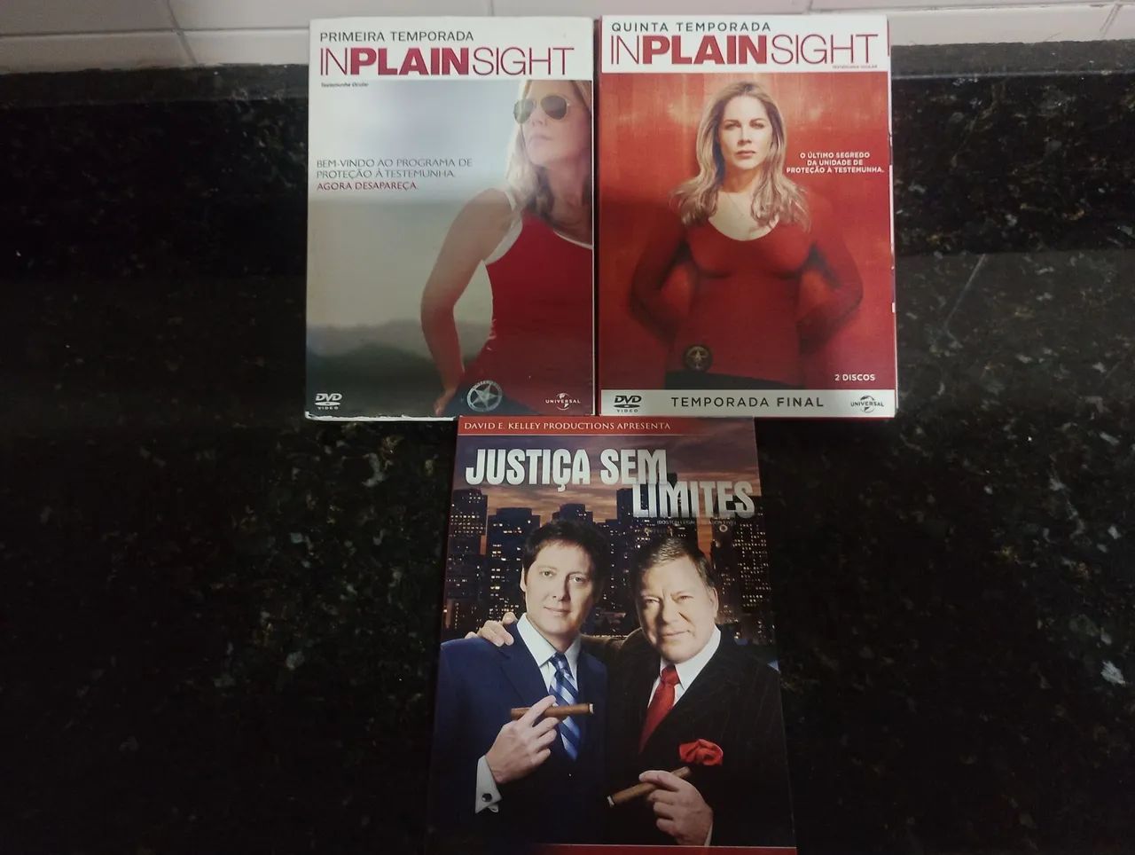 Over There/In Plain Sight/Justiça s/ Limites em dvd (usado) - Foto 4