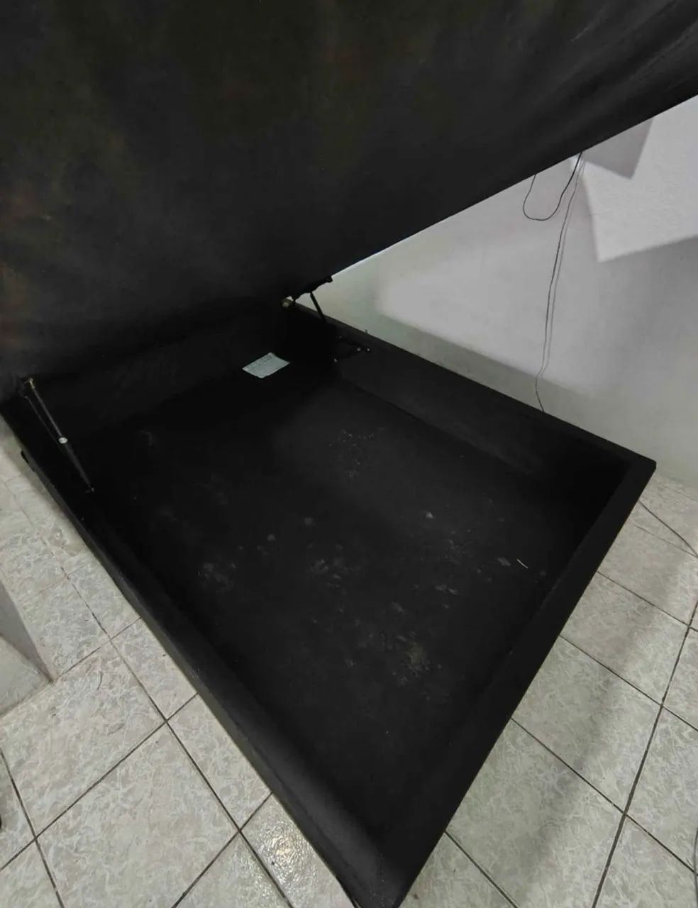 Cama Box Casal Com Baú + Colchão Molas Ensacadas Supercoil - Foto 4