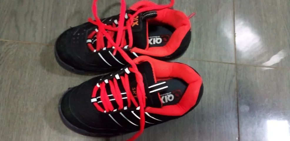 tenis marca qix 100 reais seminovo  - Foto 2