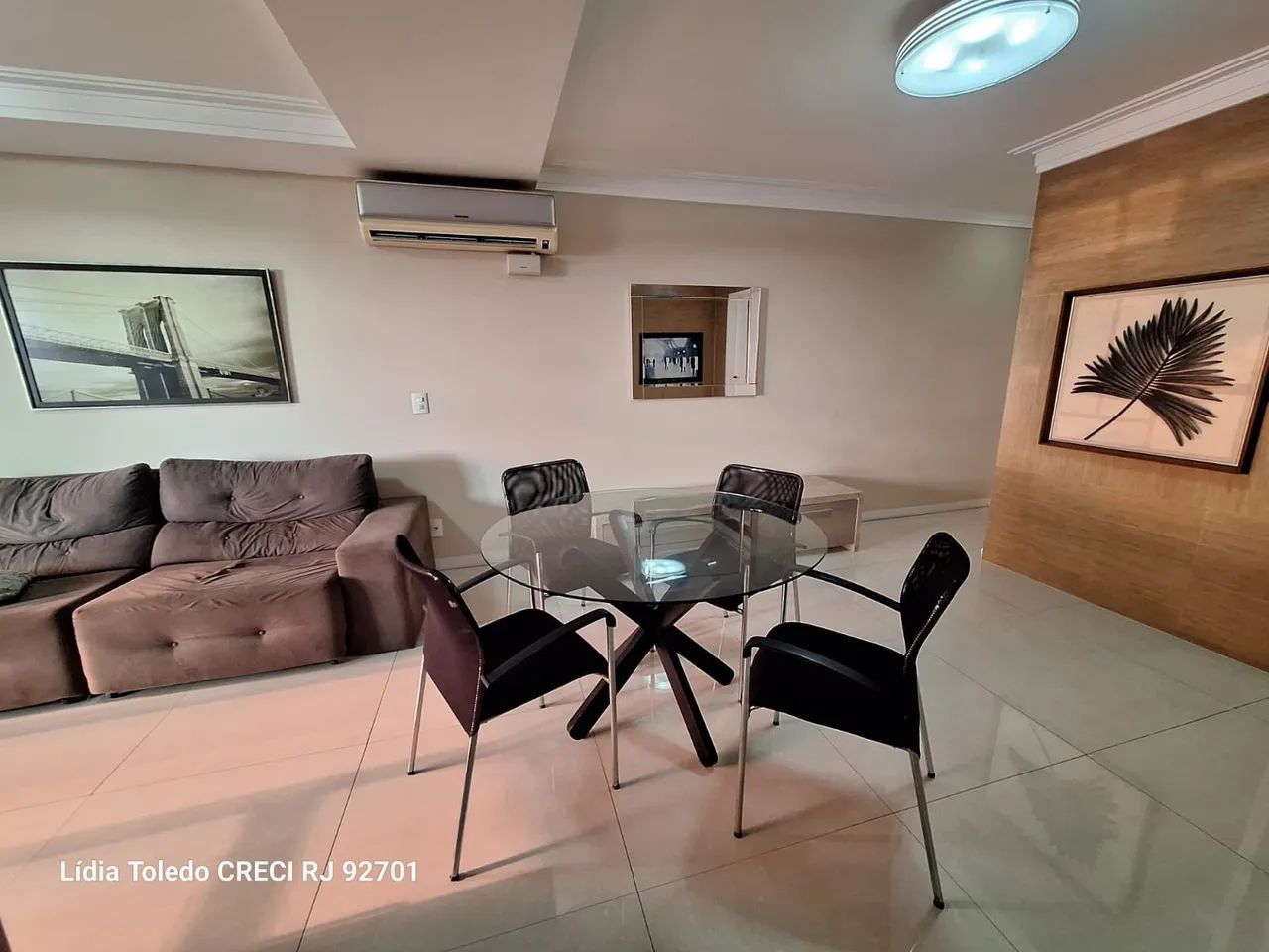 Aluguel aptº Ed. Exclusivite Mobiliado com 3 quartos sendo 1 suíte  - Foto 3