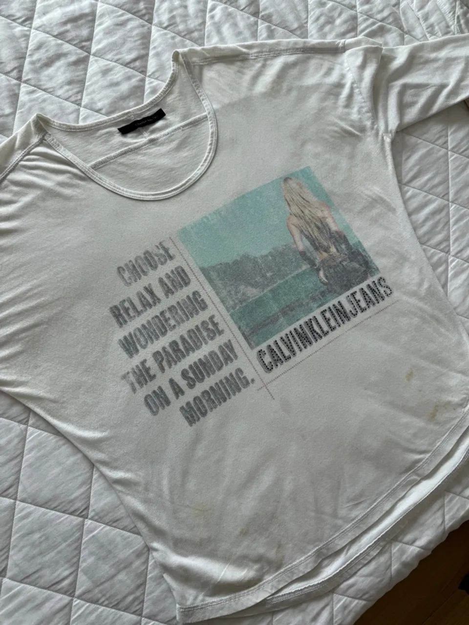 Blusa Calvin Klein M - Foto 2