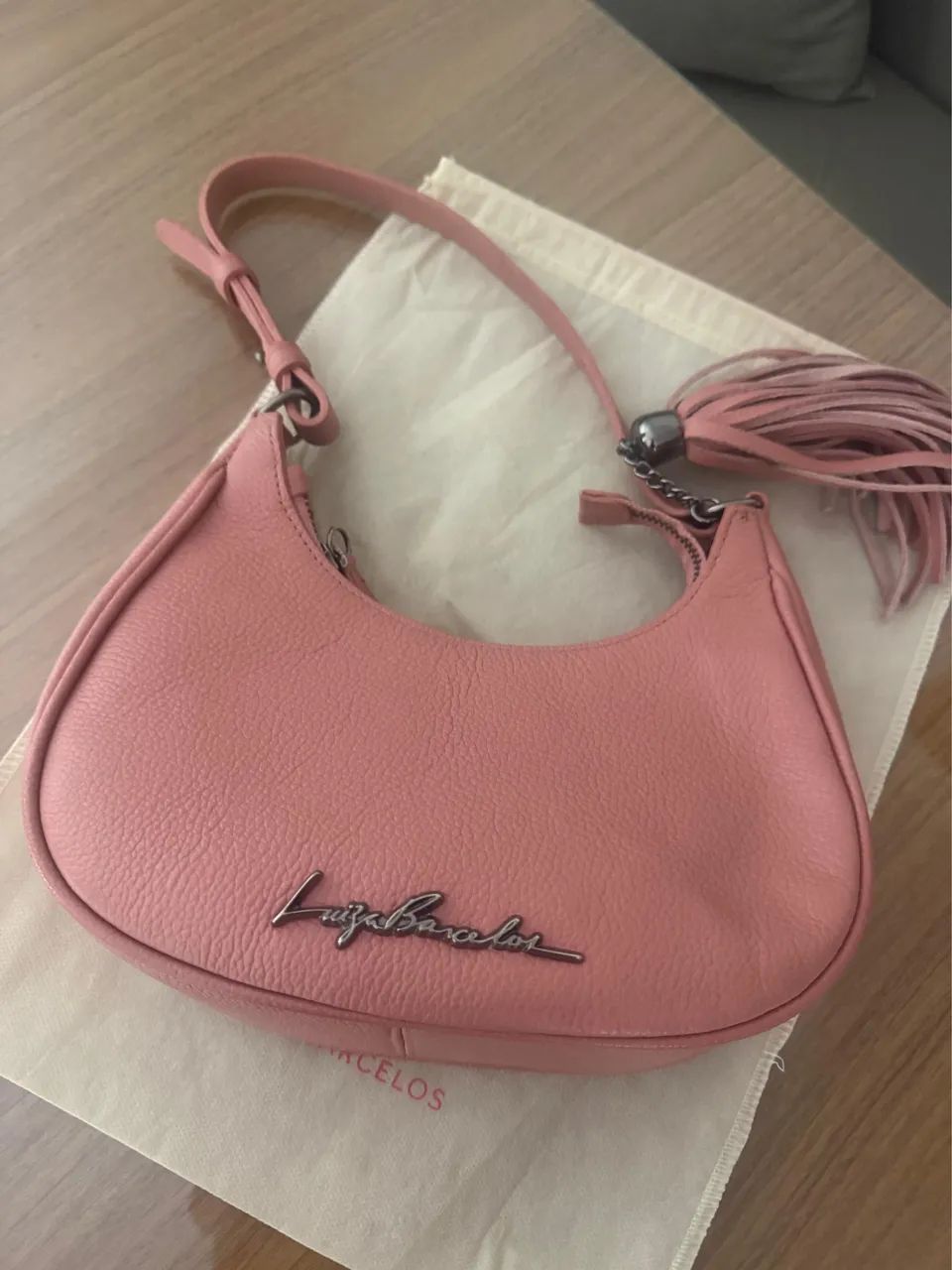 Bolsa Luiza Barcelos Rosa  - Foto 4