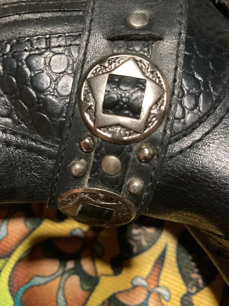 Bota de couro Harness - Foto 4