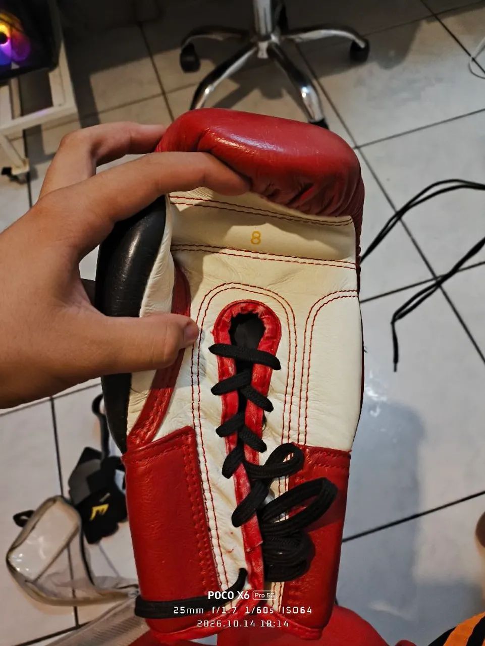 3 pares de luva de boxe - Foto 4
