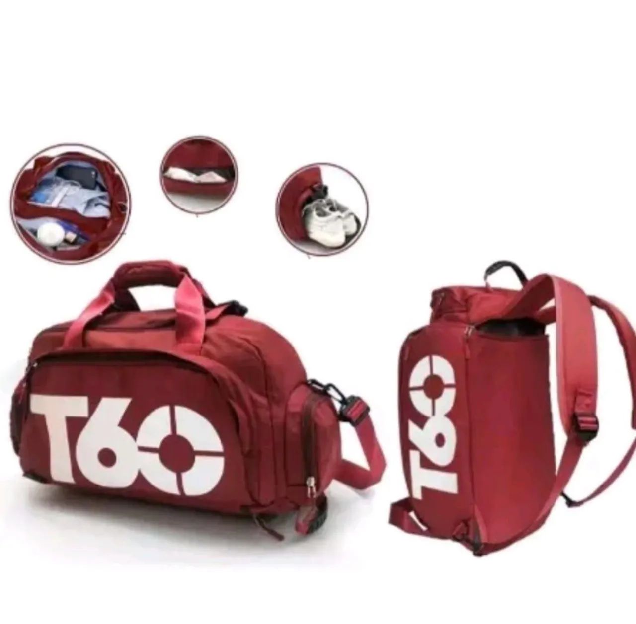 Bolsa t60 3 em 1  - Foto 3