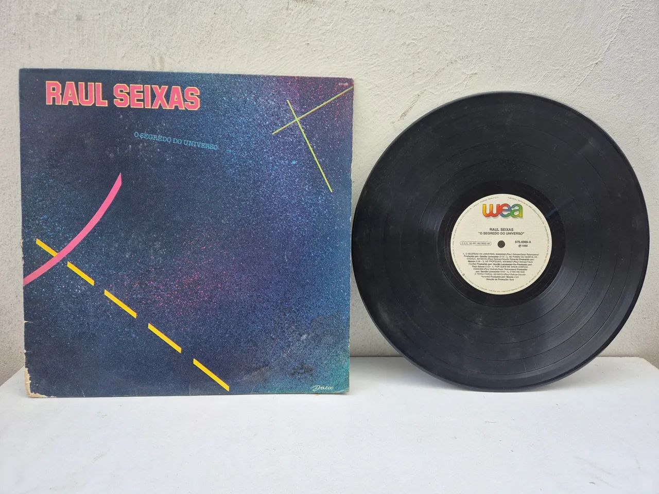 LP - Raul Seixas - O Segredo do Universo - Ano 1988