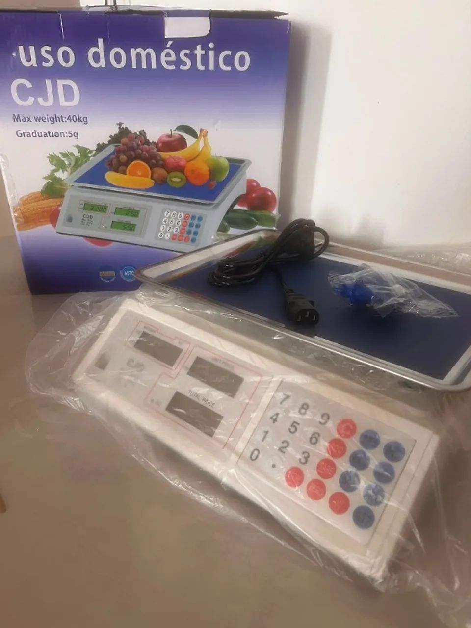Balança nova ate 40kg uso comercio