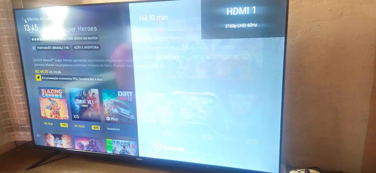 TV Phillips 50 polegadas 4k - Foto 3