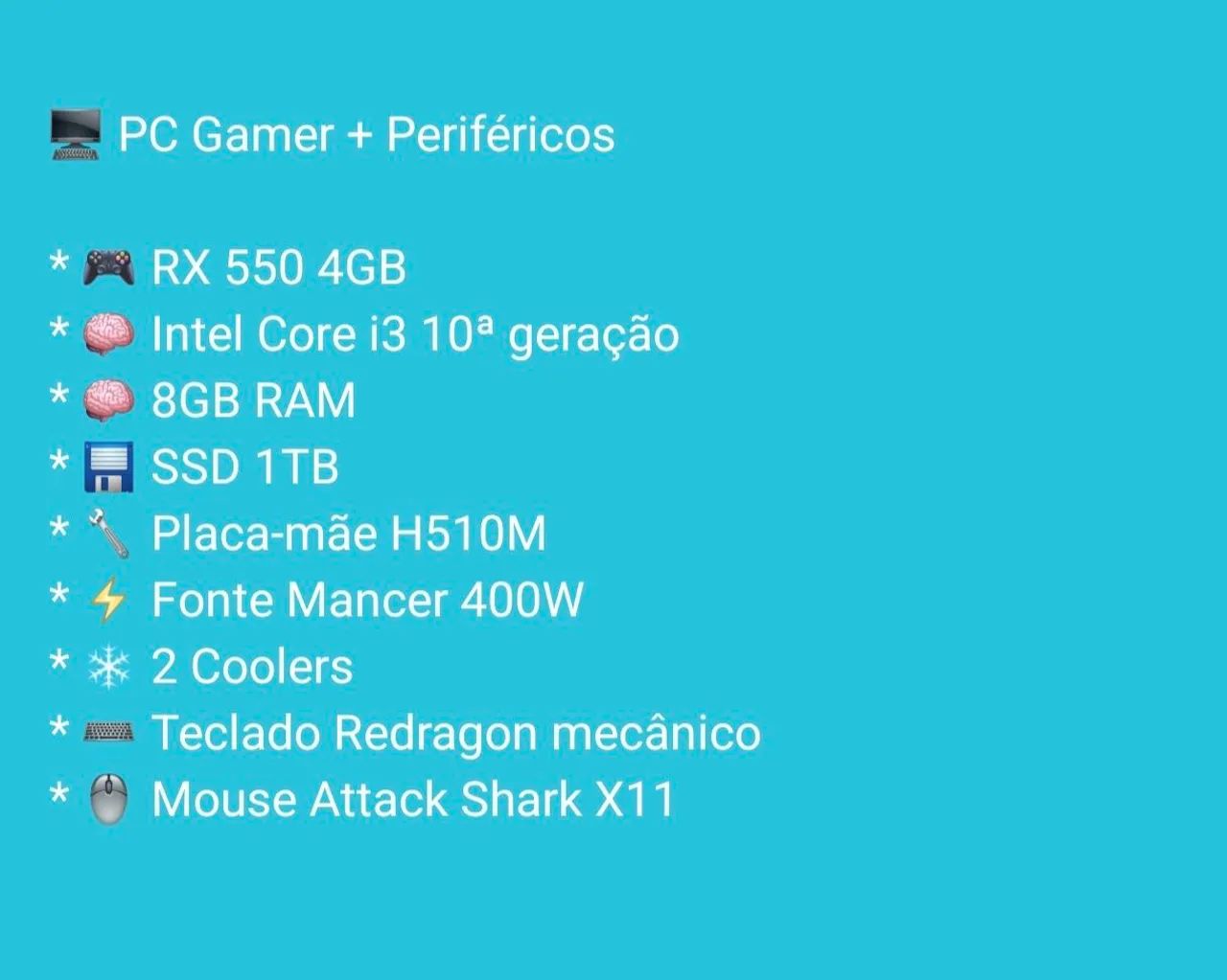 Pc gamer + periféricos  - Foto 4