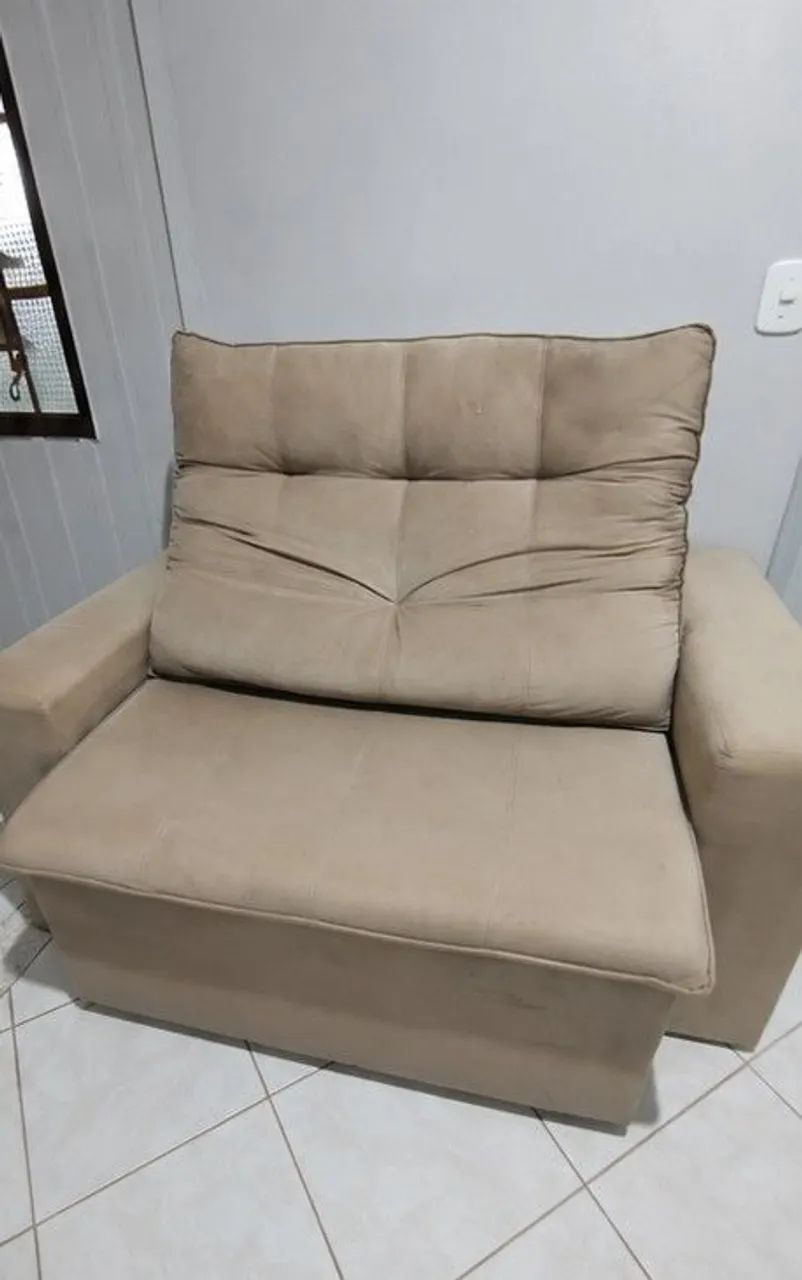 SOFÁ 1,60 retrátil e reclinável (pequeno) - Foto 5