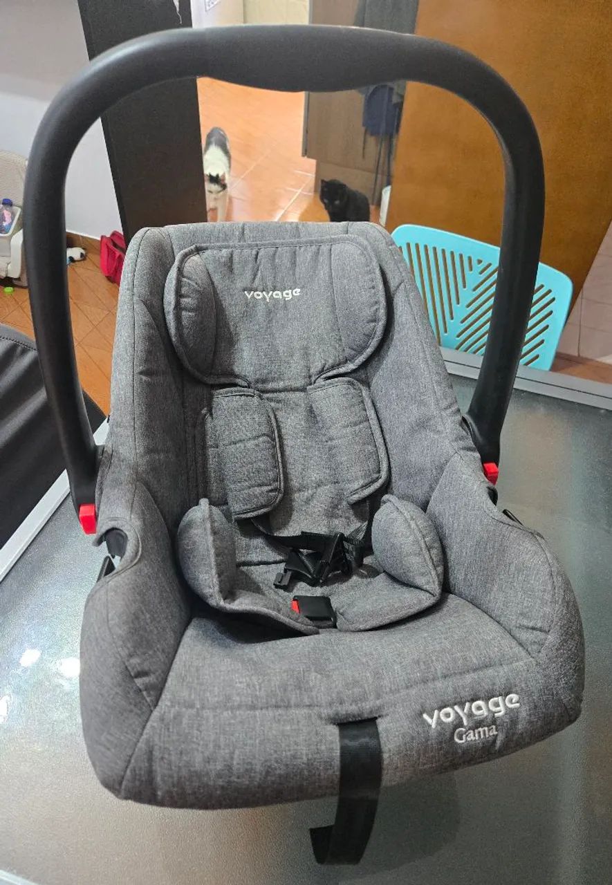 Carrinho e bebê conforto e Moisés  - Foto 2