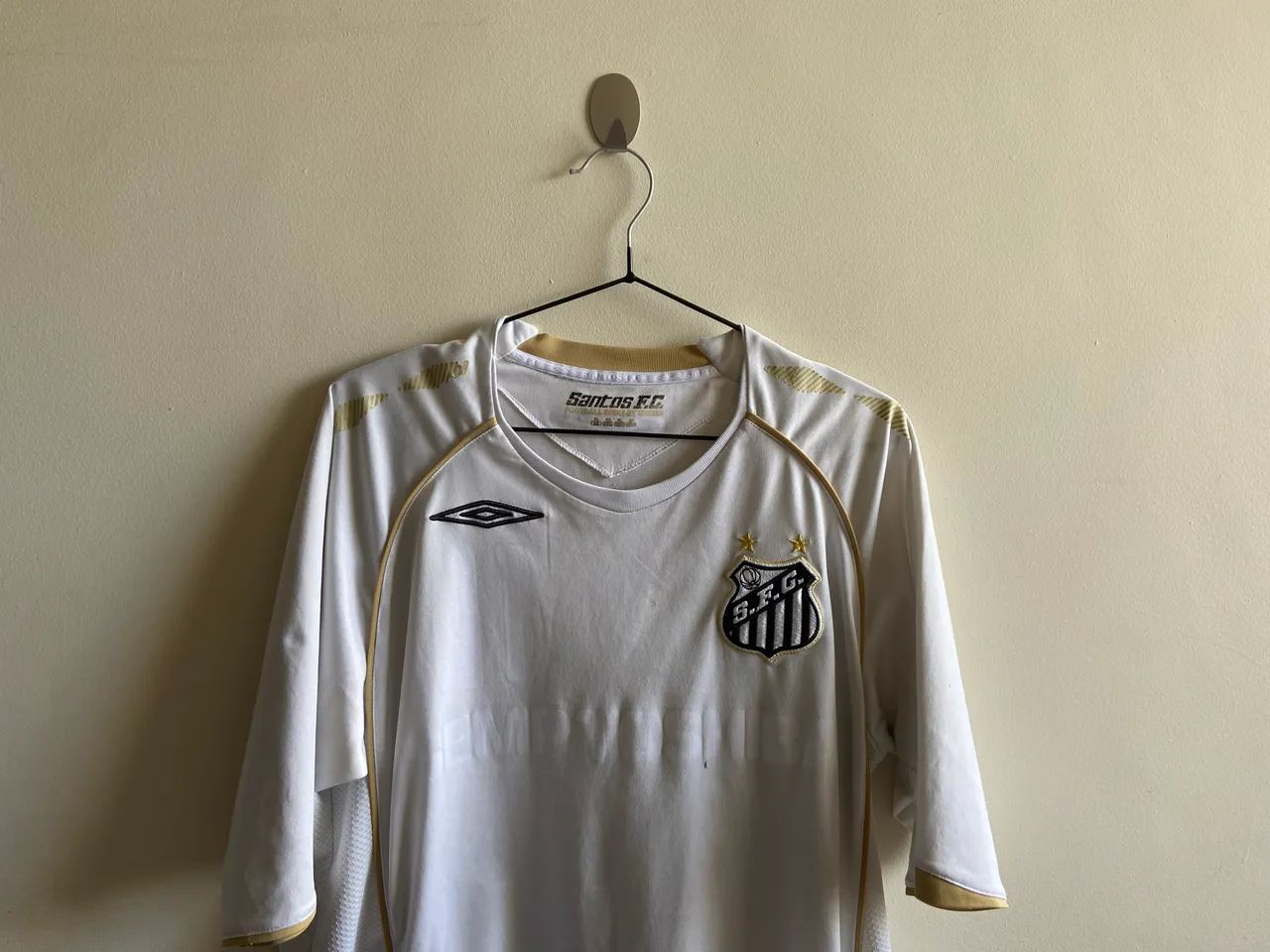 Camisa Santos Home 2007 - Umbro - Foto 3