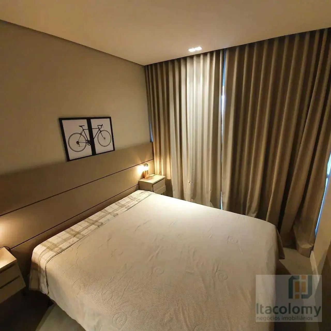 Apartamento mobiliado com 1 dormitório para alugar, 67 m² por R$ 6.702/mês - Edifício Glas - Foto 5