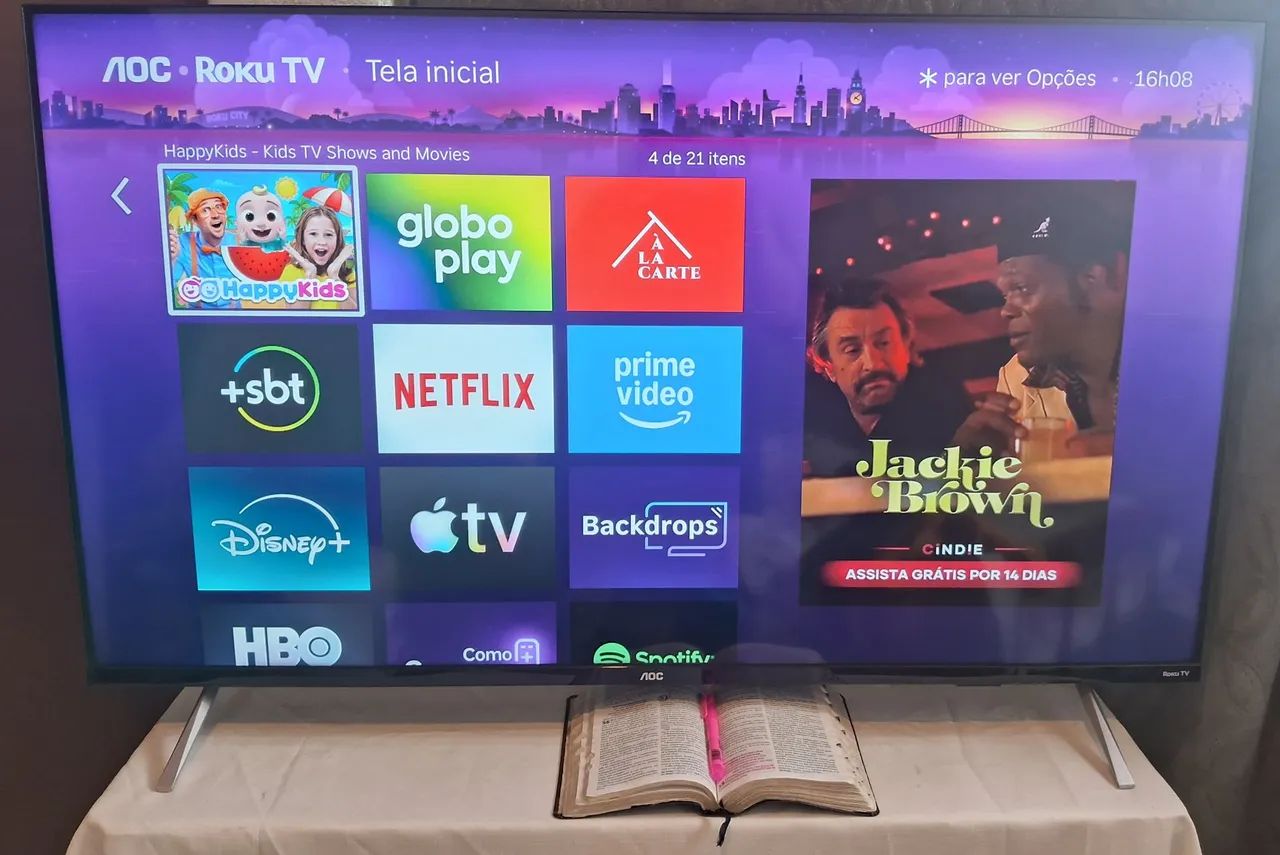 Tv 50 polegadas smart.   1,500 Nova!!! - Foto 5
