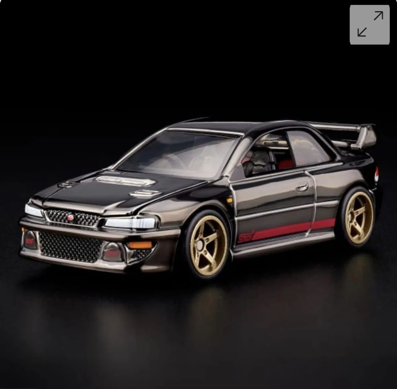 Hot Wheels RLC 1998 Subaru Impreza WRX STi - Hobbies e coleções