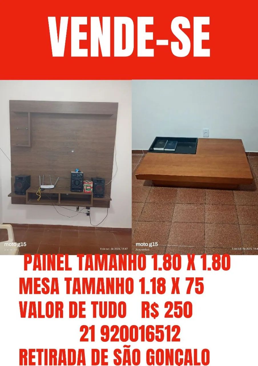 Painel com mesa de centro - Foto 3