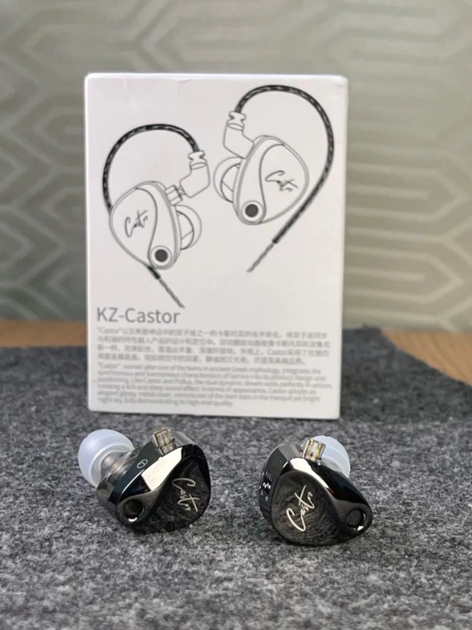 Fone KZ Castor Harman Improved Bass Original Lacrado - Foto 3
