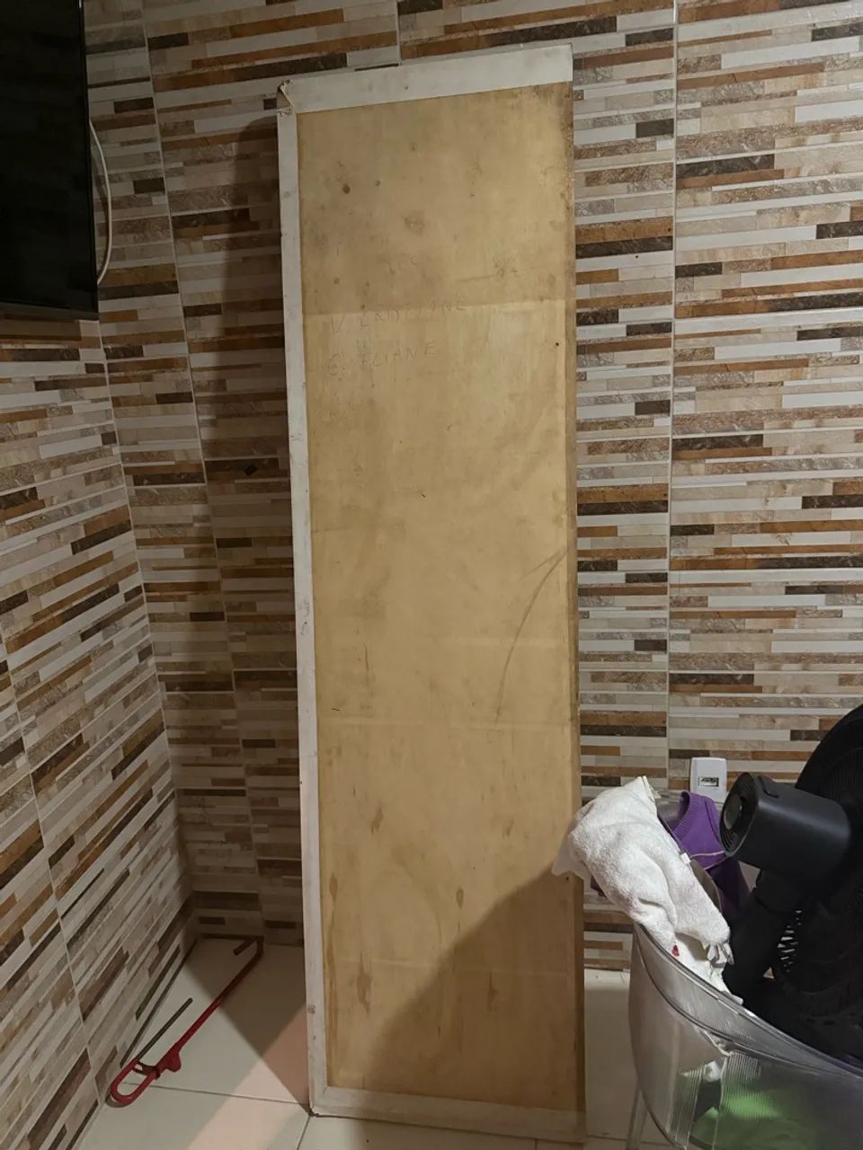 Base para guarda roupa MDF com rodinha - Foto 4