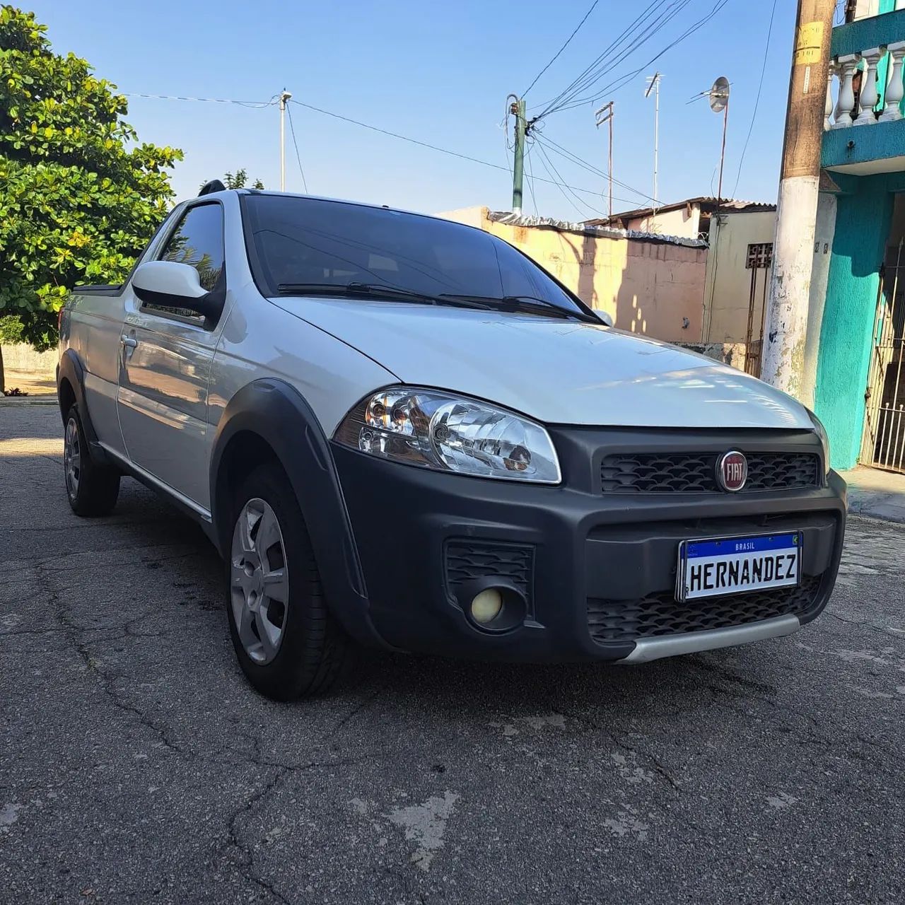 Fiat Strada Working Hard 1.4 Fire Flex 8V CS 2018 - Foto 4