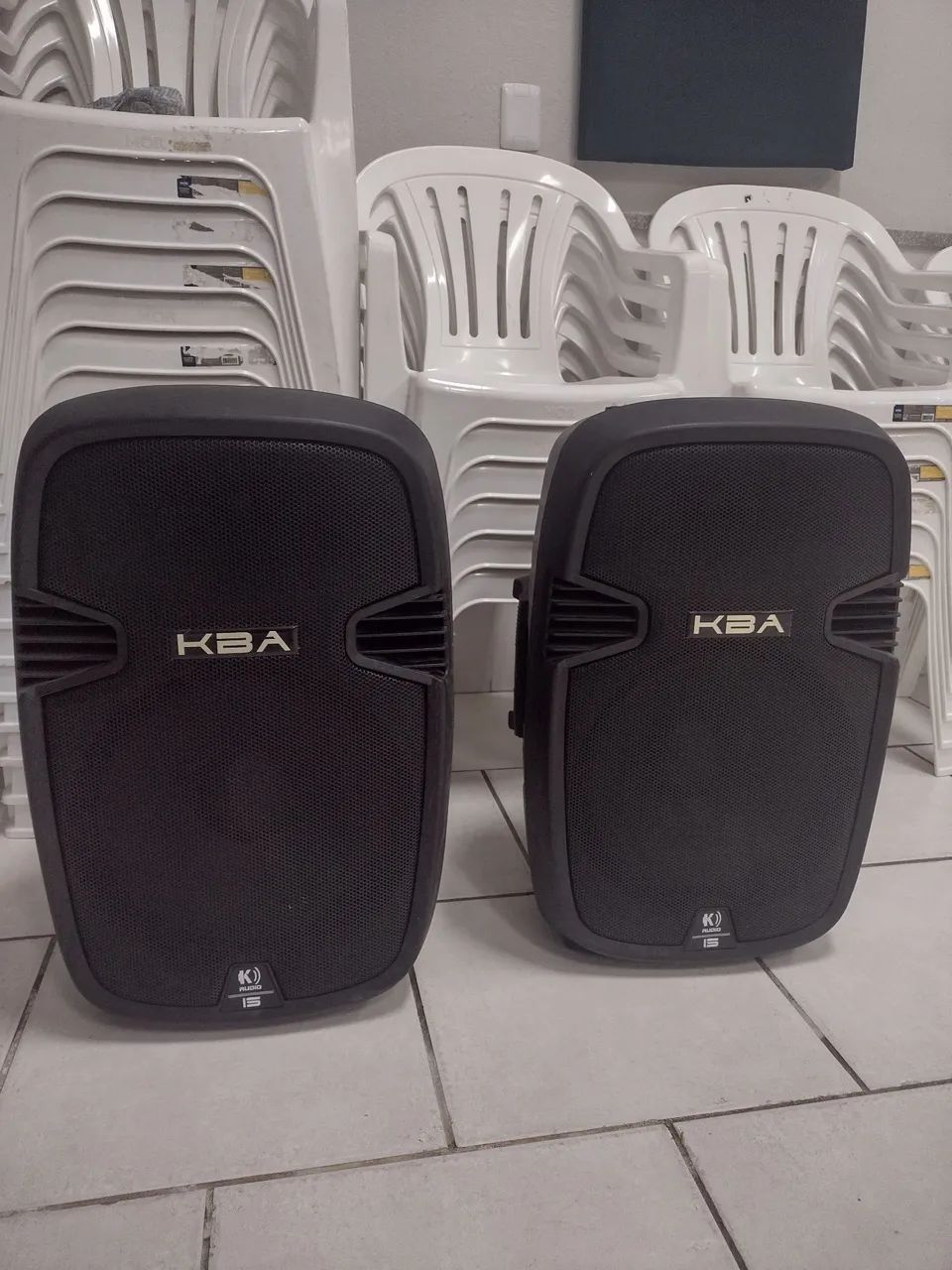Par de Caixas KBA Audio IS 15 (Ativas) - Foto 3