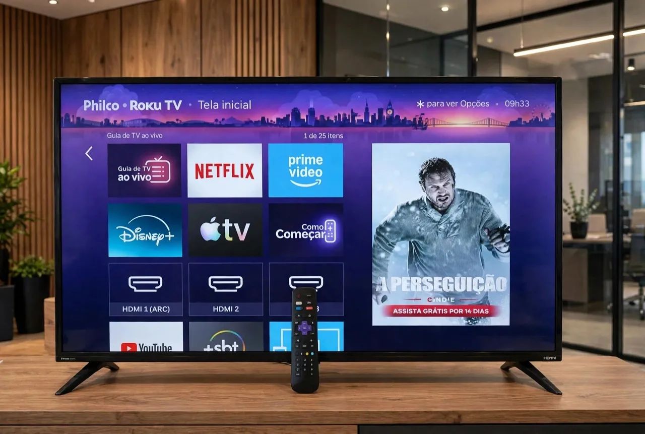 Smart tv de 43pol AOC ROKU  - Foto 2