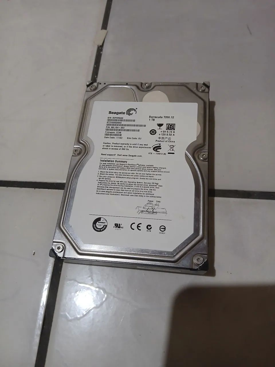 Armazenamento 1TB